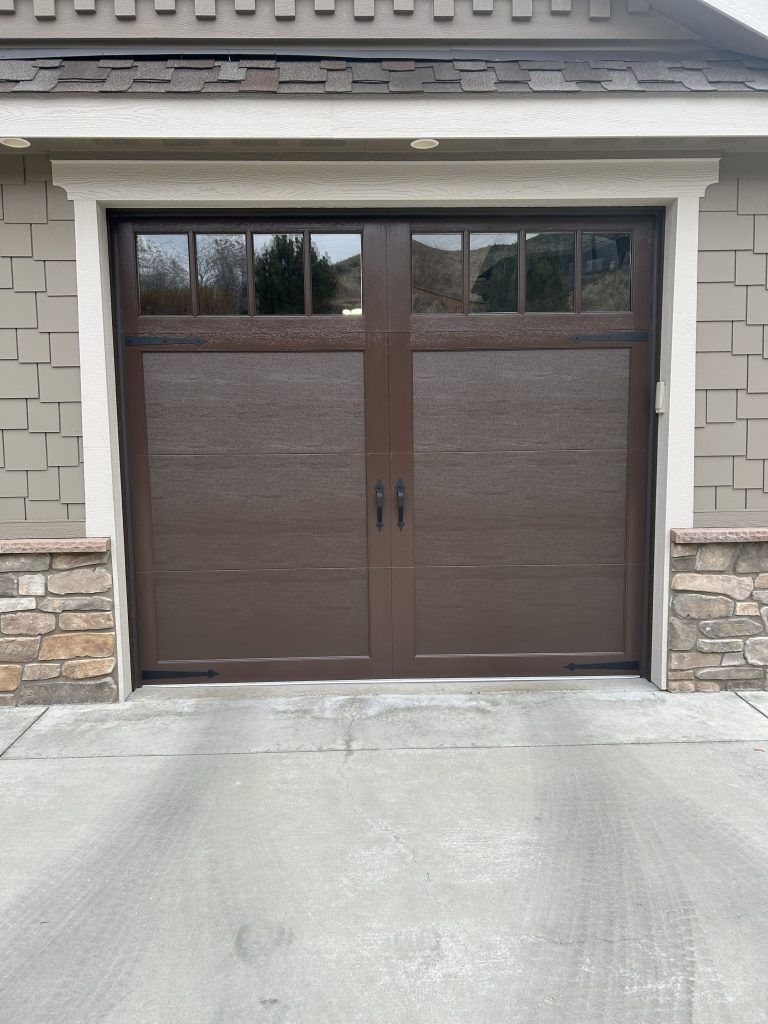Residential Garage Doors in Wenatchee & Chelan, WA wooden door